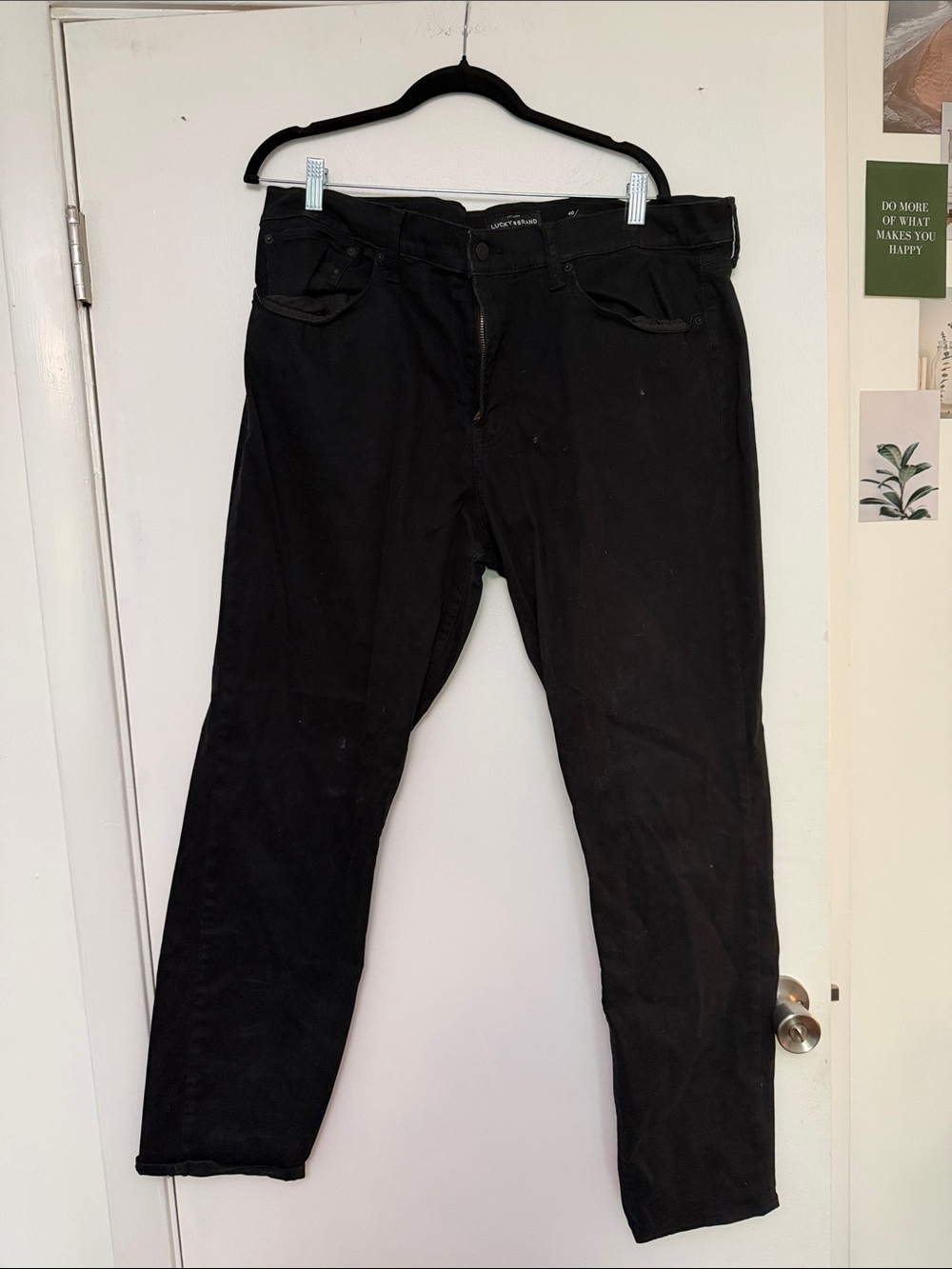 Lucky Brand Men’s Relaxed Black Pants